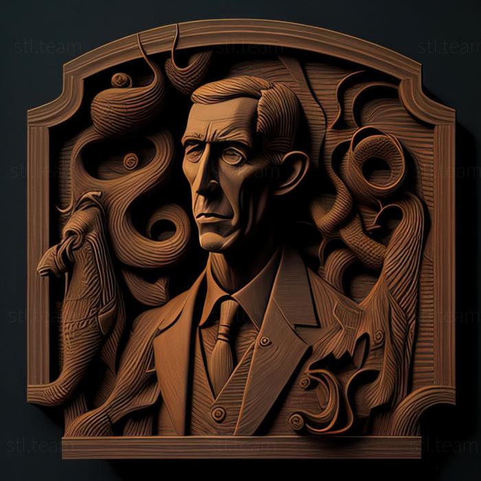 3D model HP Lovecraft (STL)
